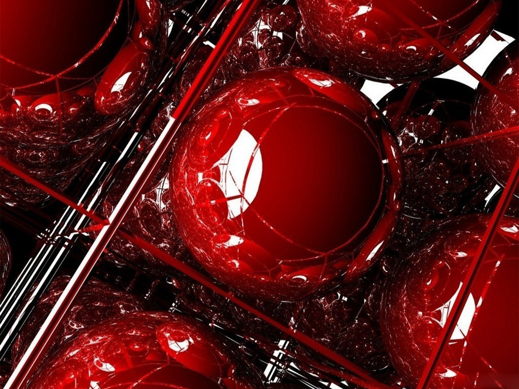 3D Black Red Wallpapers