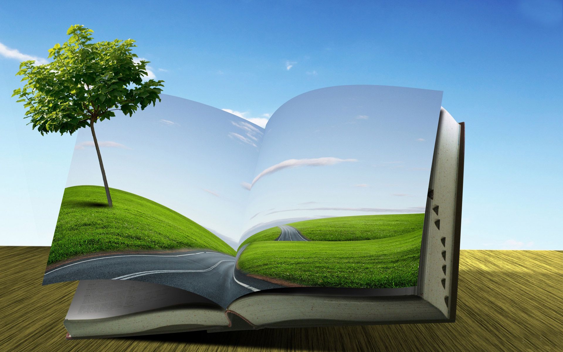 3D Books Wallpapers