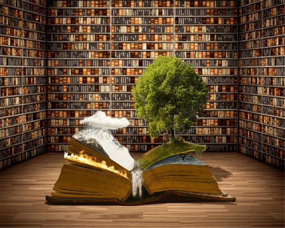 3D Books Wallpapers