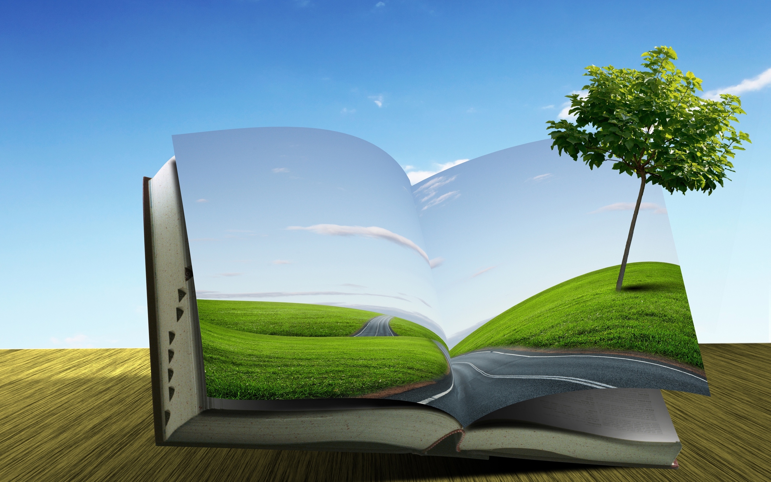 3D Books Wallpapers