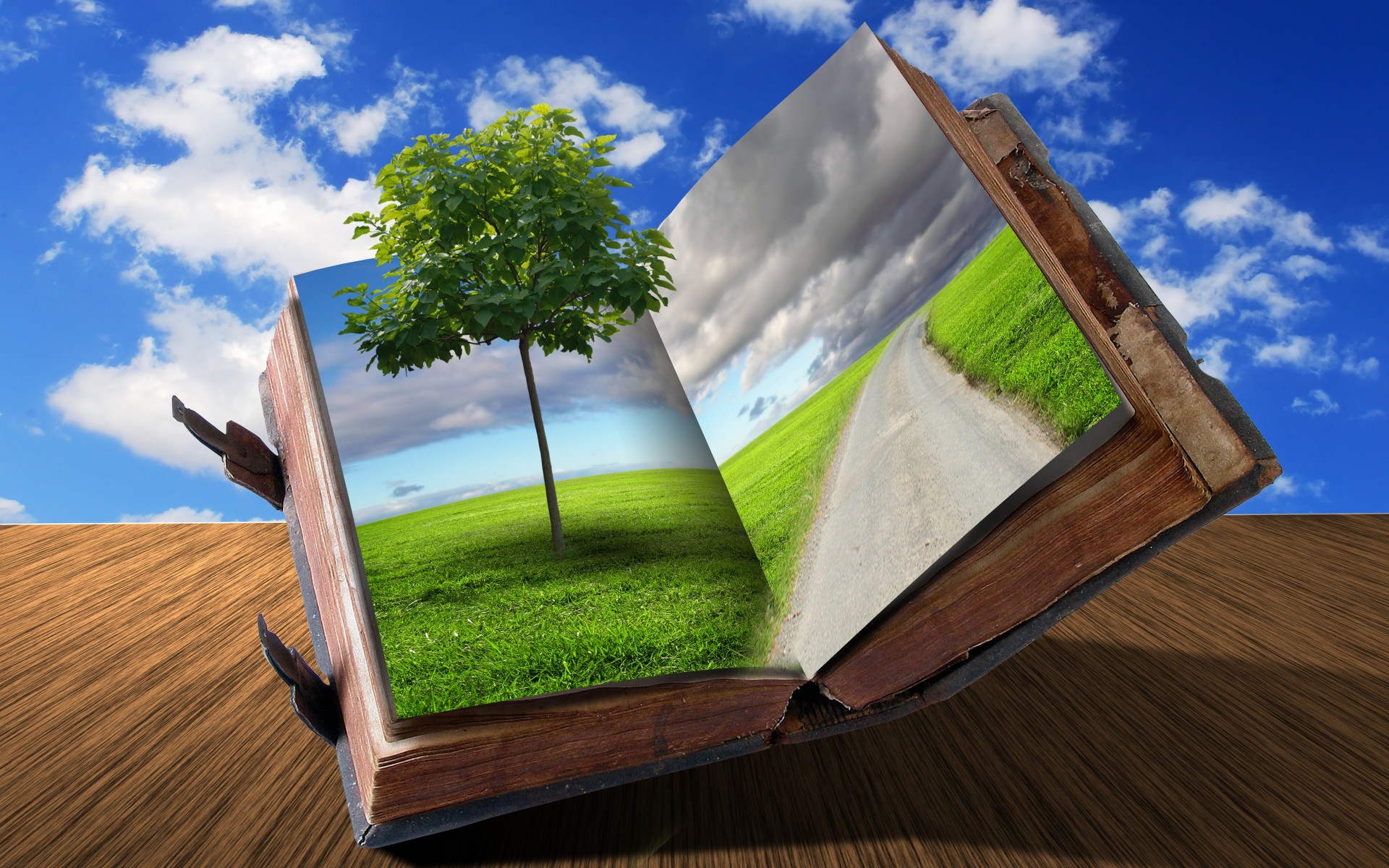 3D Books Wallpapers