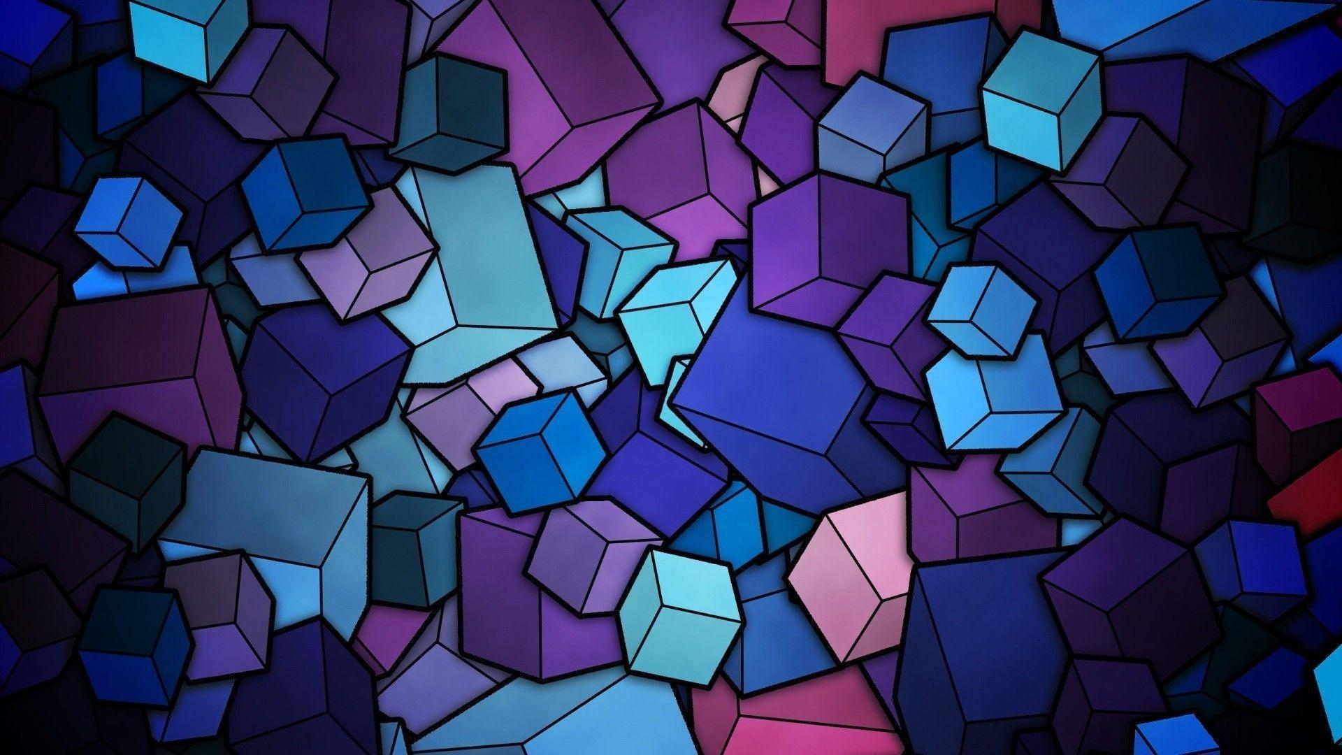 3D Cube Wallpapers