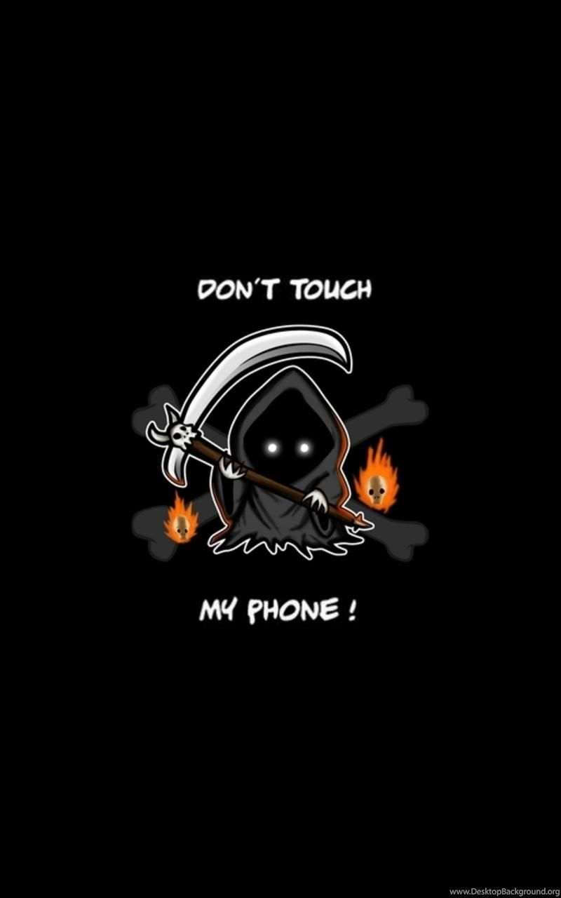 3D Dont Touch My Phone Wallpapers