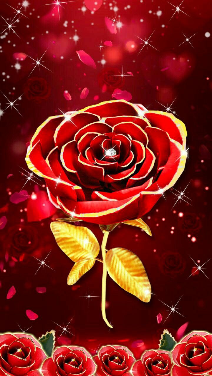 3D Flower Rose Wallpapers