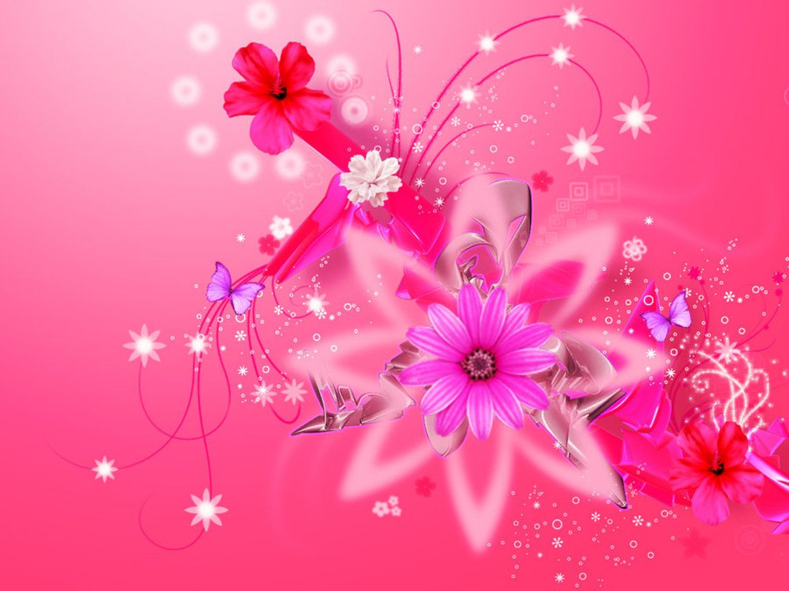 3D Girly Wallpapers