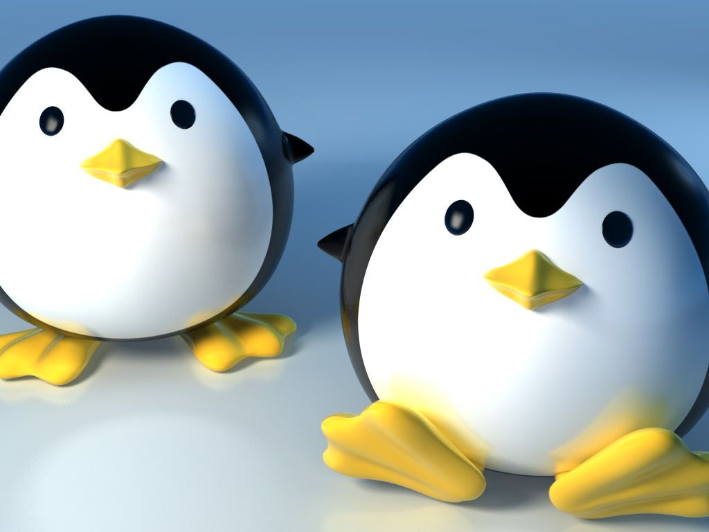 3D Penguin Wallpapers