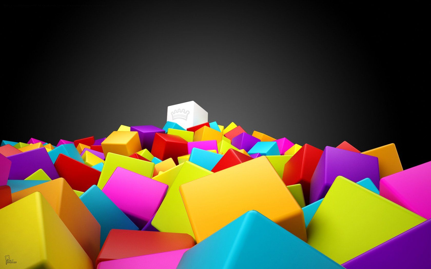 3D Squares Wallpapers