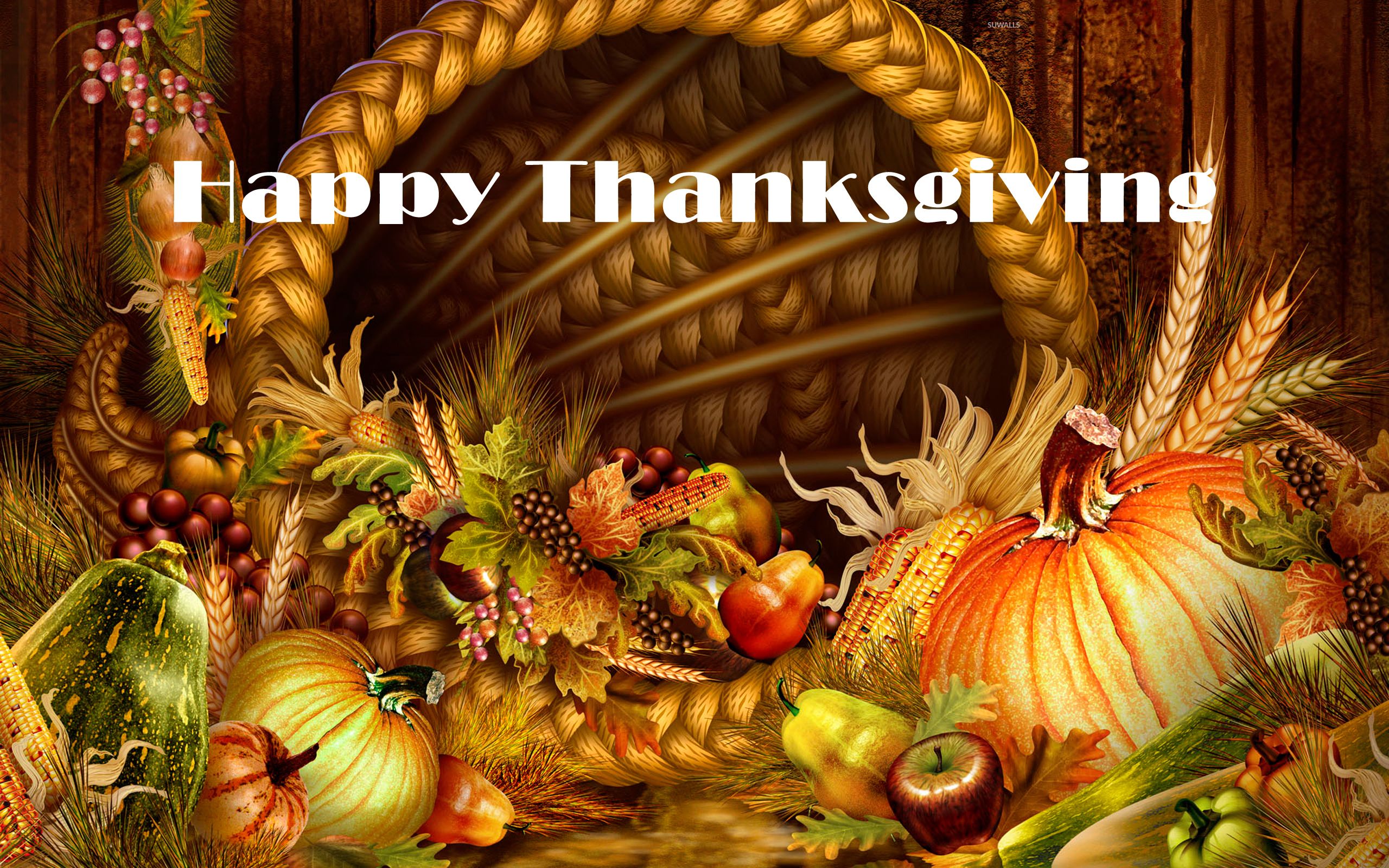 3D Thanksgiving Wallpapers