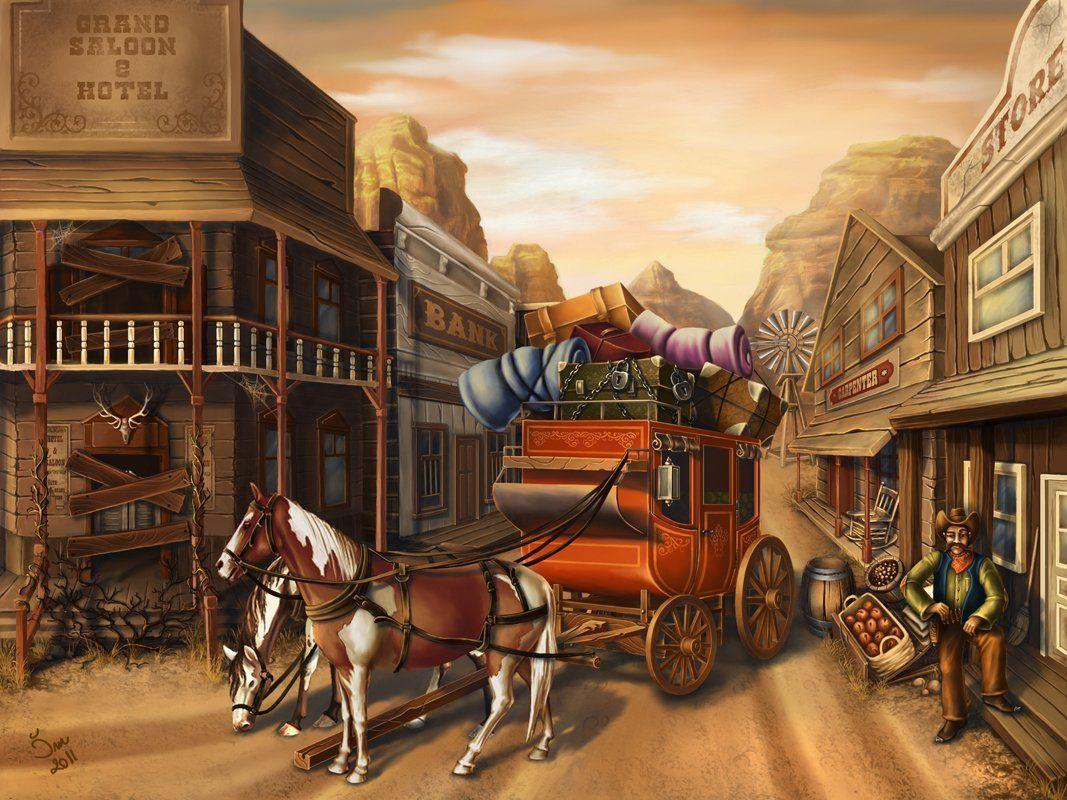 3D Wild West Wallpapers