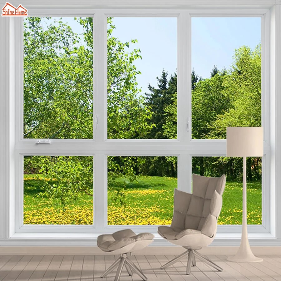 3D Window View Wallpapers