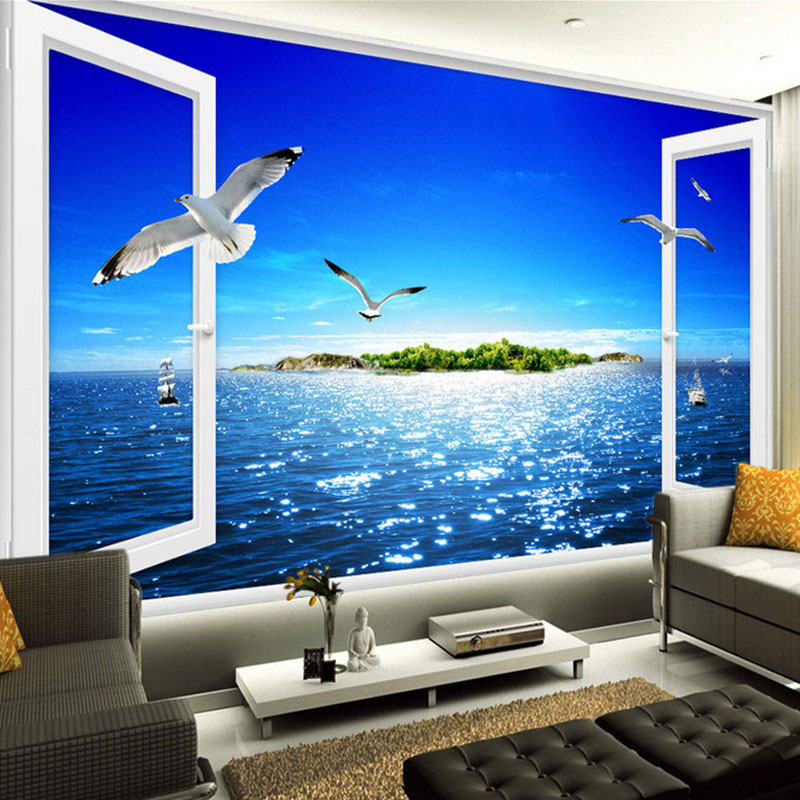 3D Window View Wallpapers