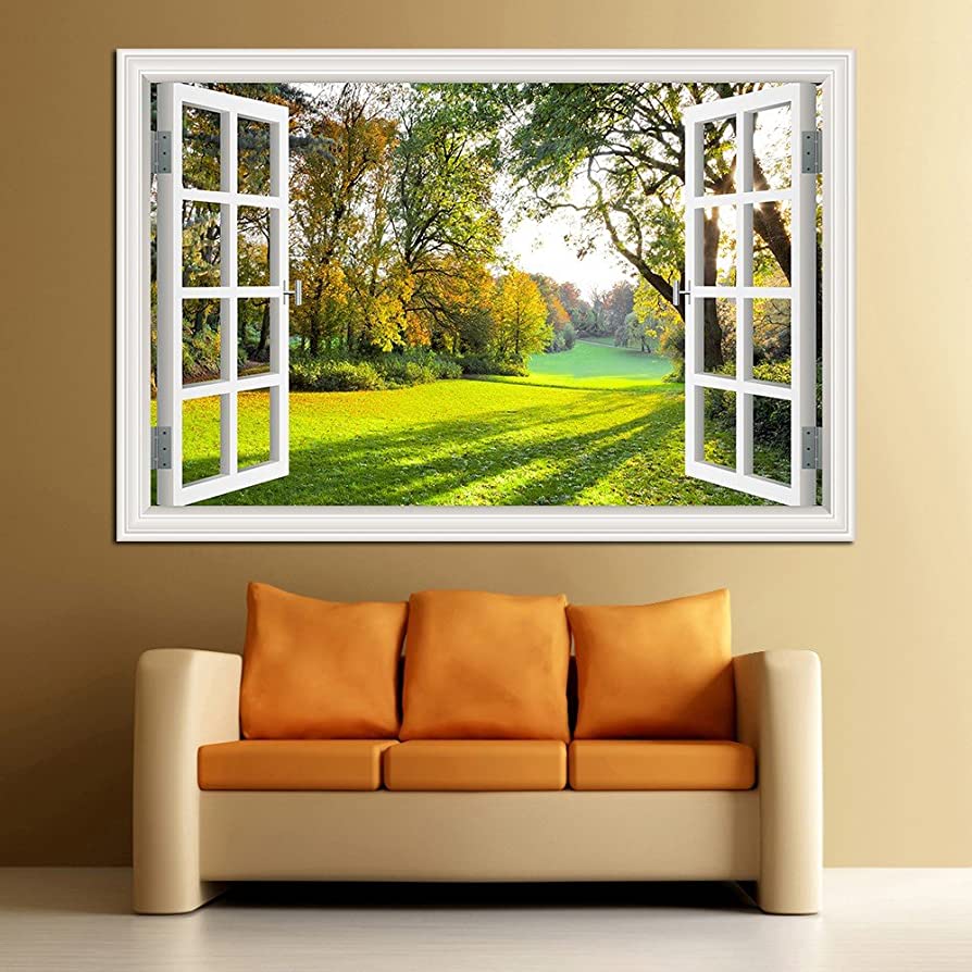 3D Window View Wallpapers