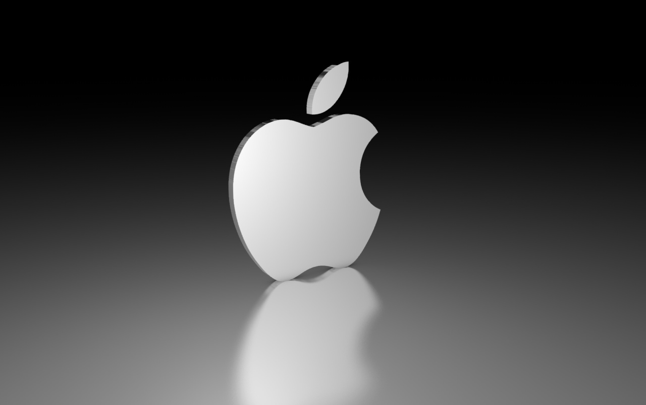 3D Apple Logo Wallpapers