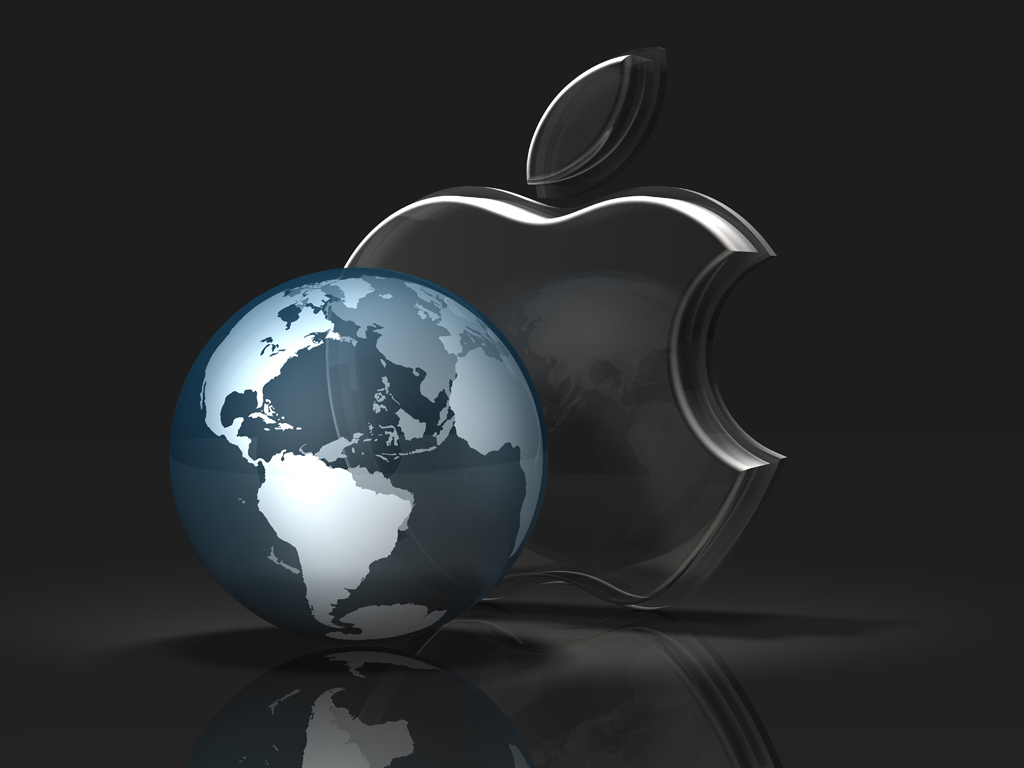 3D Apple Logo Wallpapers