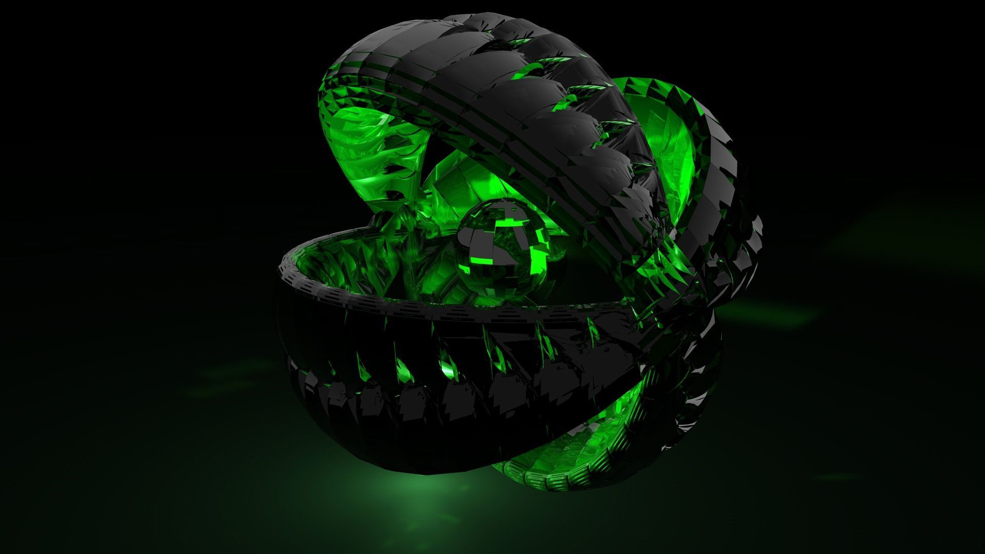 3D Green Wallpapers