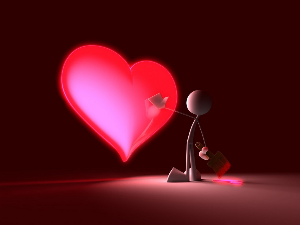 3D Heart Wallpapers