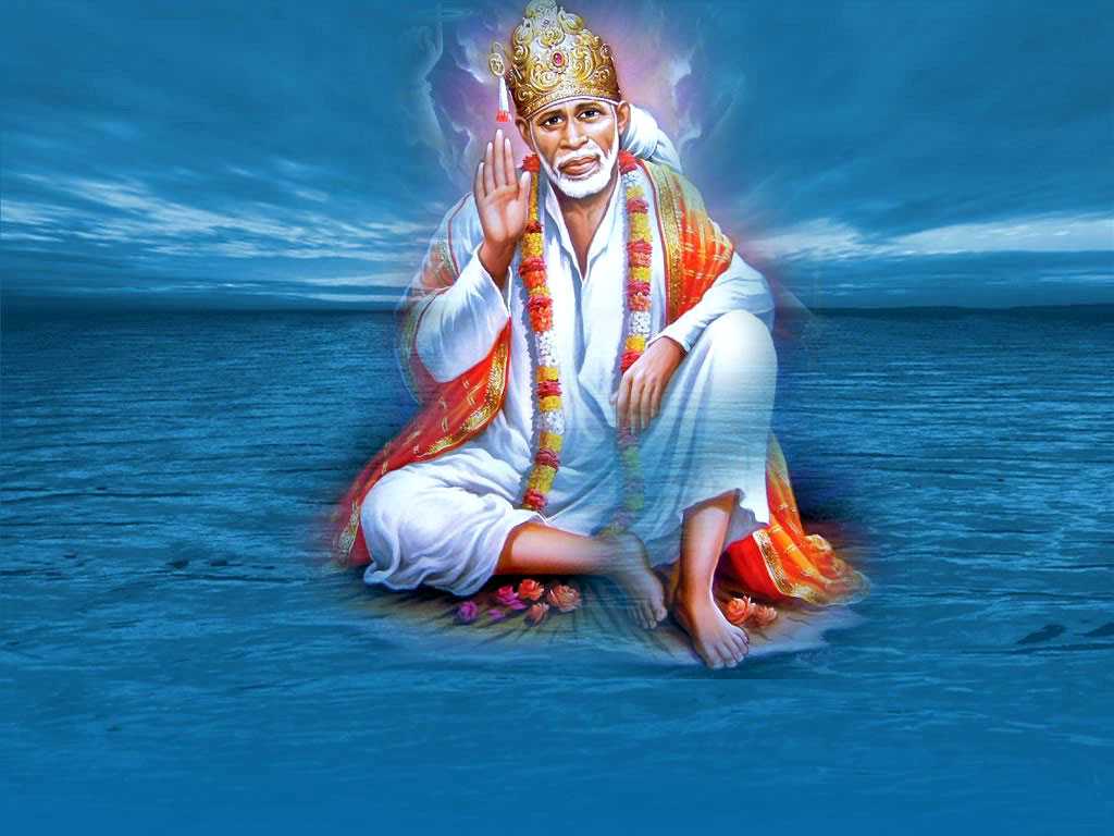 3D Sai Baba Free Download Wallpapers