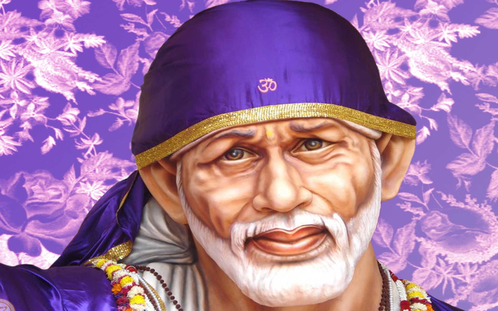 3D Sai Baba Free Download Wallpapers