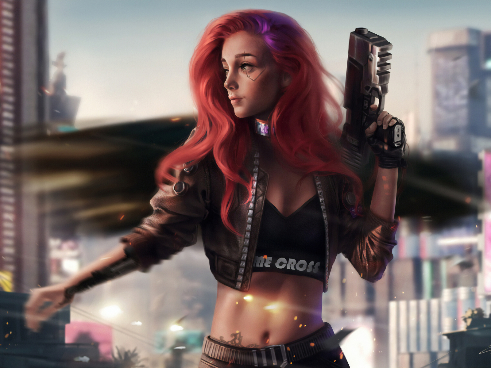 4K Cyberpunk 2077 Fan Art Wallpapers