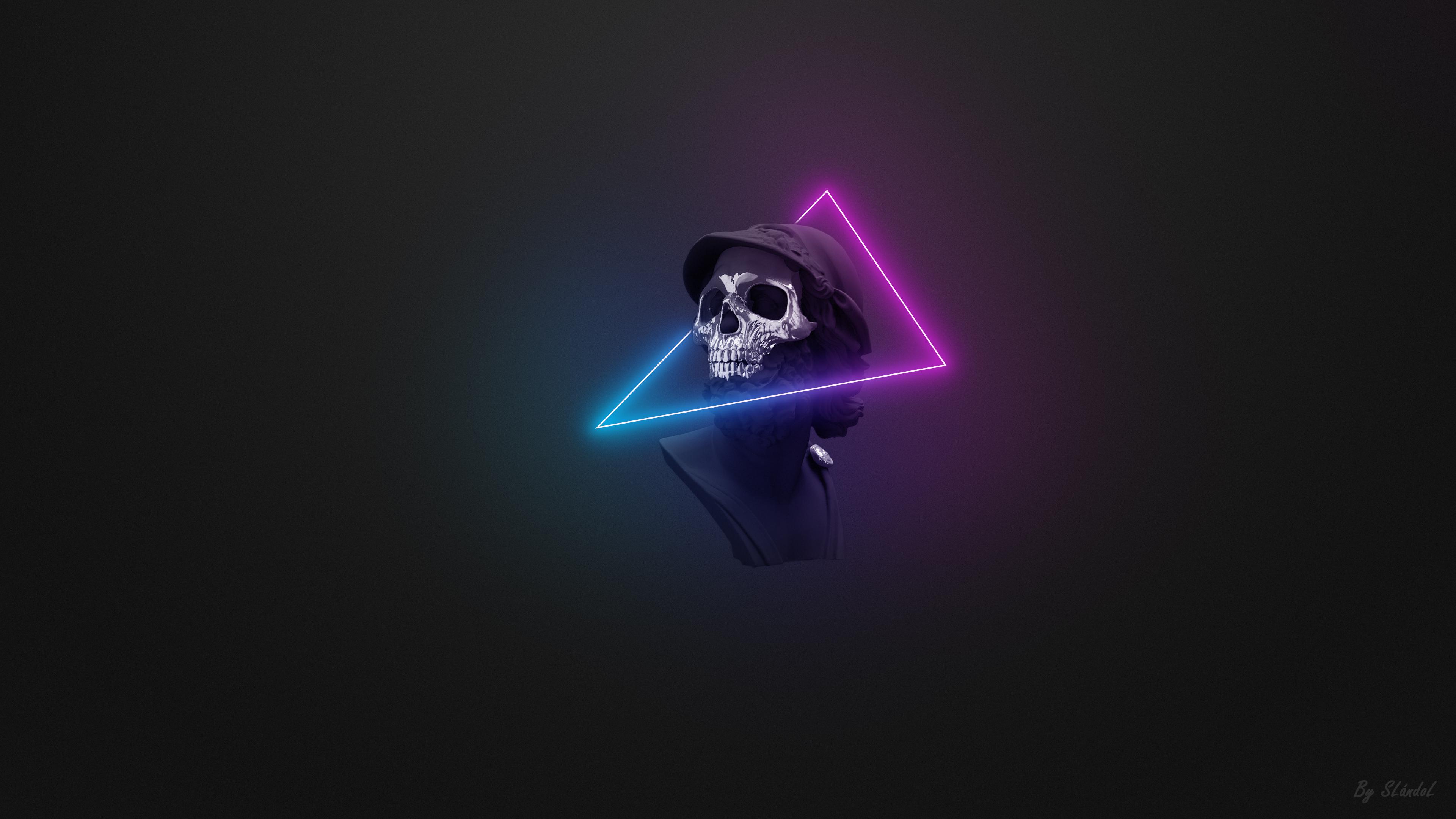 4K Gold Skull Wallpapers