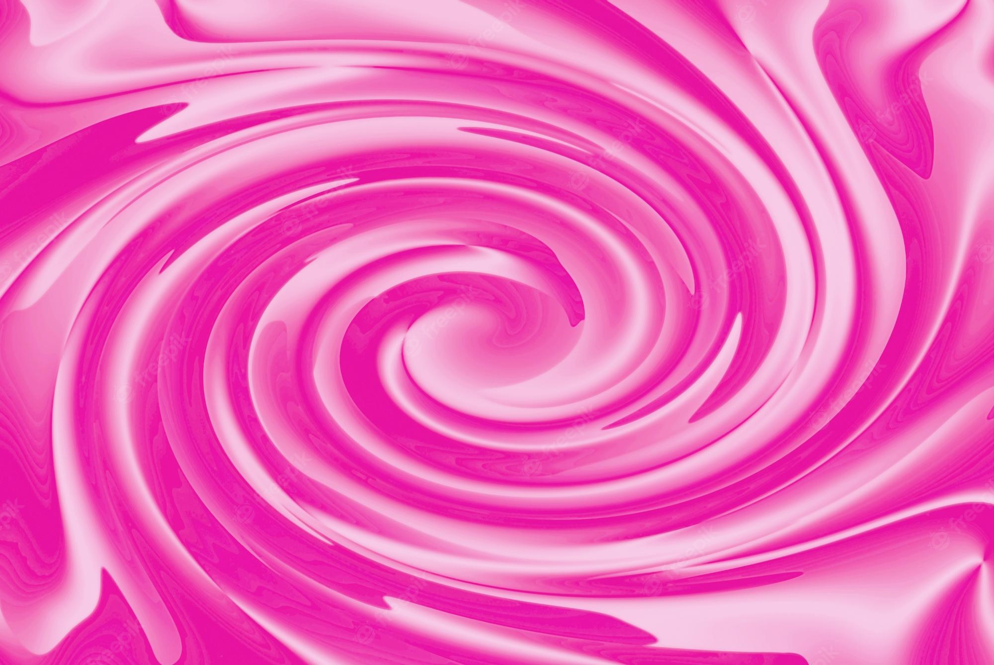 4K Spiral Shapes Purple Pink Abstract Wallpapers