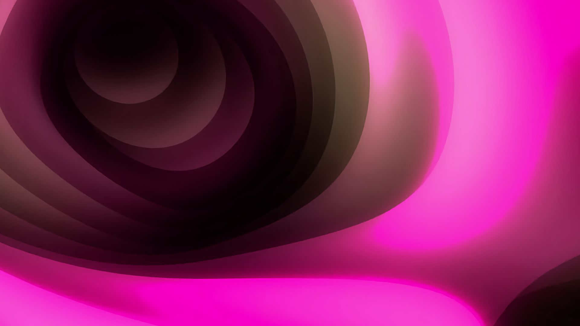 4K Spiral Shapes Purple Pink Abstract Wallpapers