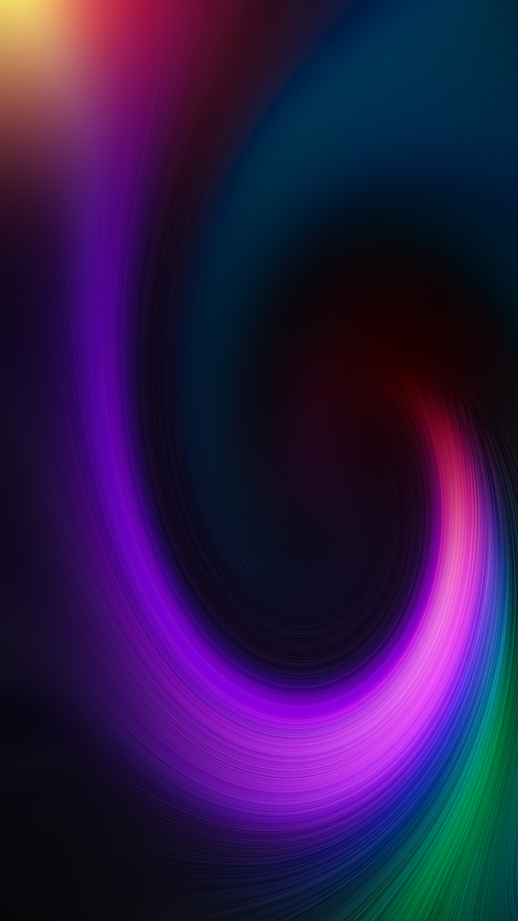 4K Spiral Shapes Purple Pink Abstract Wallpapers