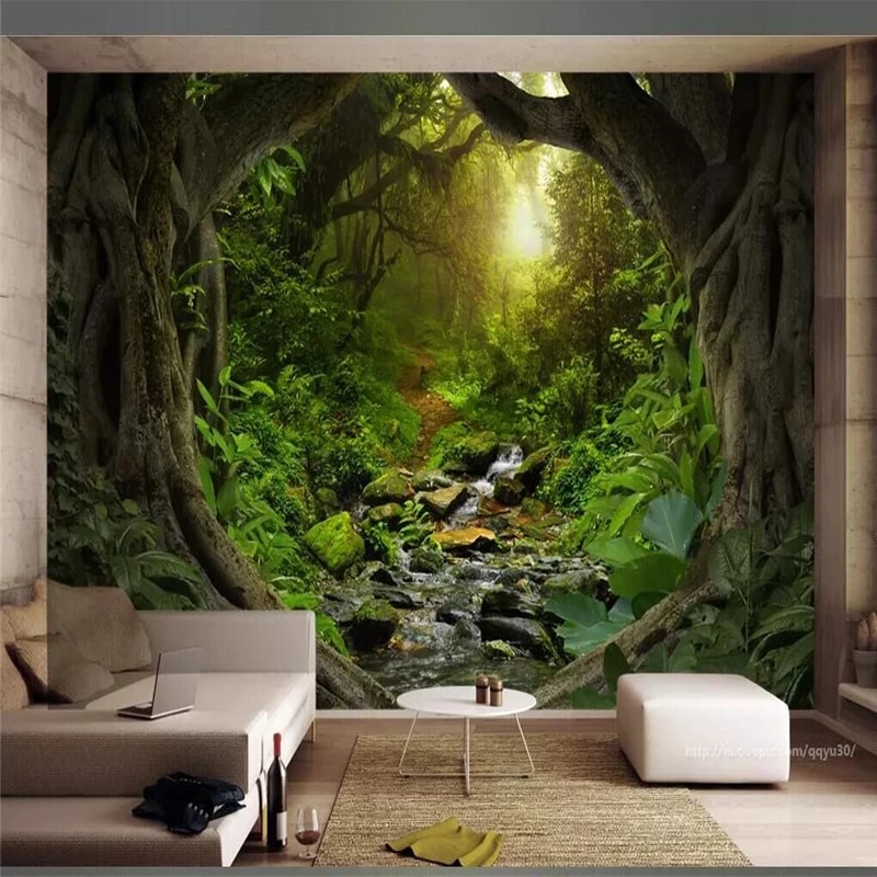 A Mysterious Forest Art Wallpapers