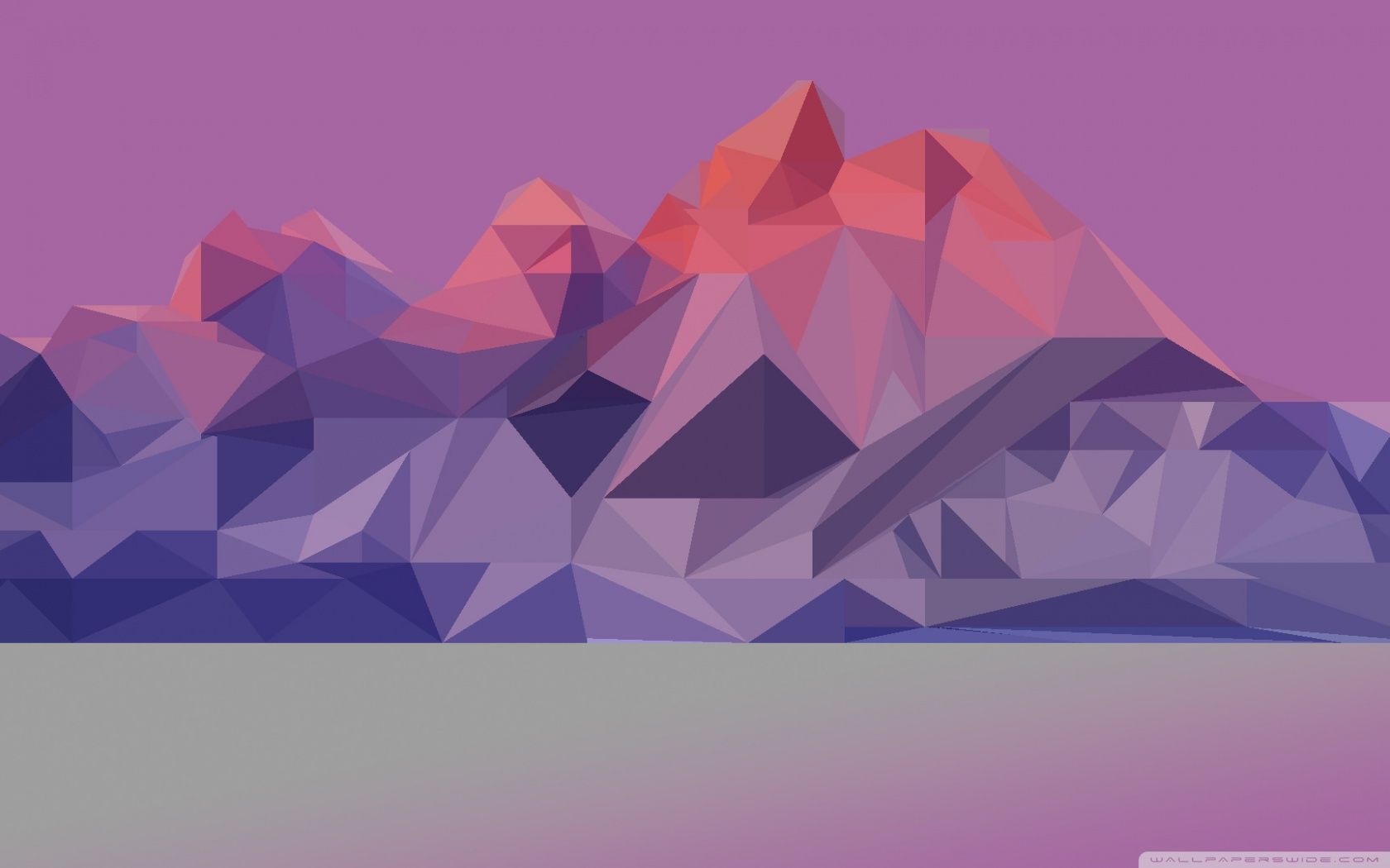 Abstract Mountain Arts Wallpapers