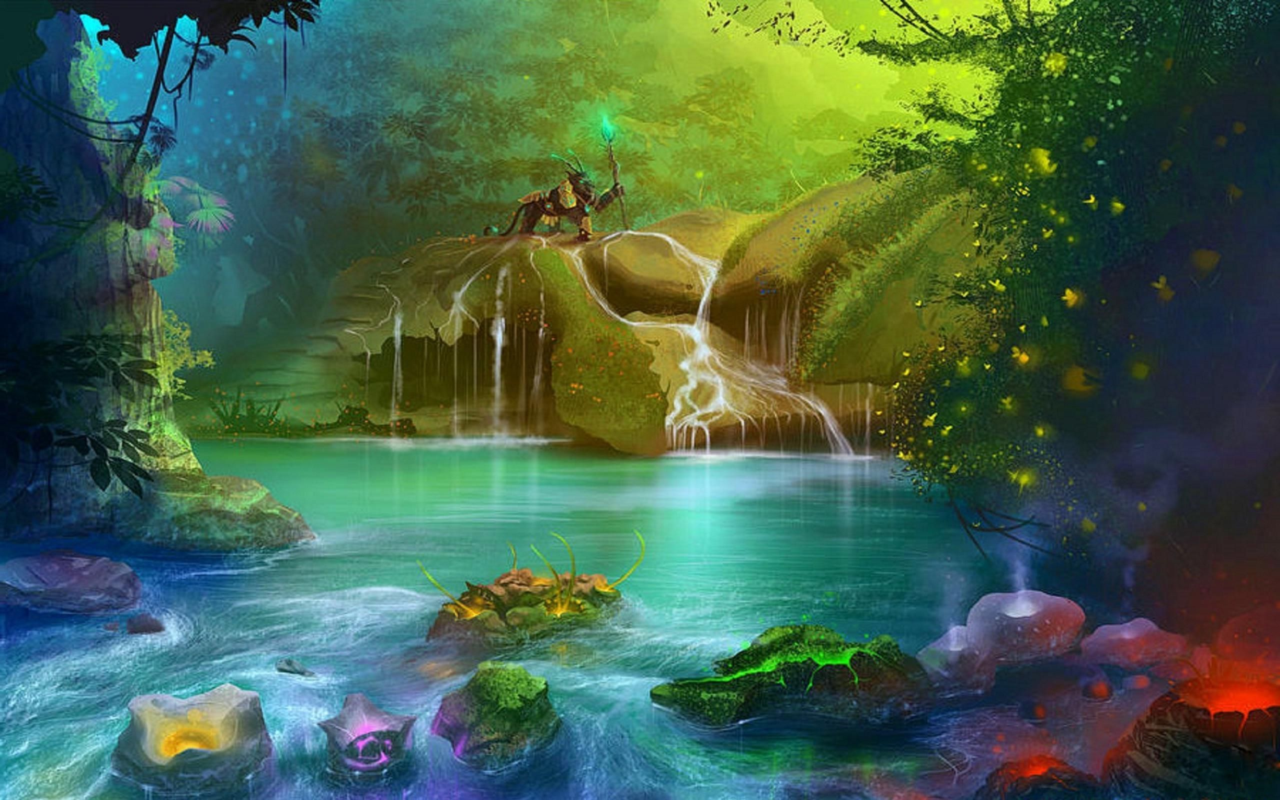 Alone Spring Adventure Digital Art Wallpapers