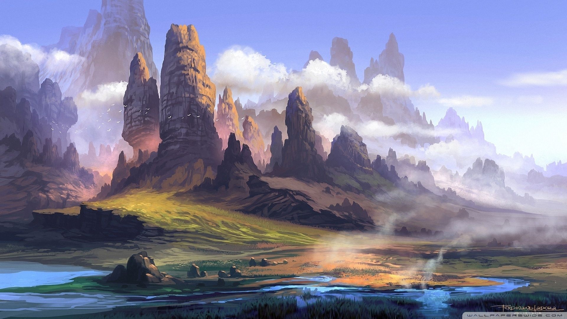 Amazing Landscape Art Wallpapers