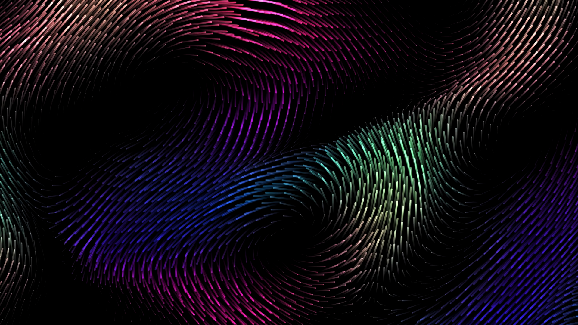 Amoled Colorful Wave Wallpapers