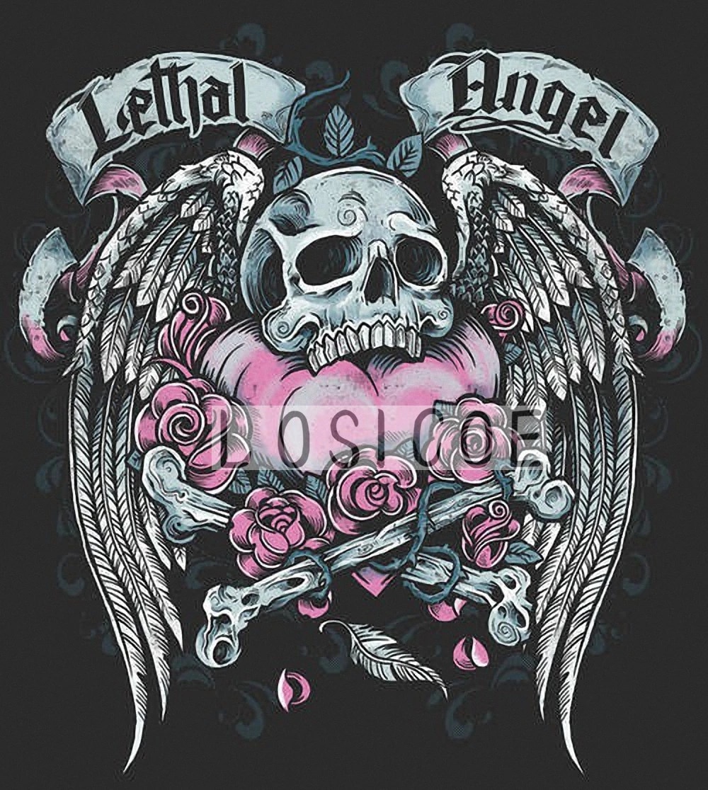 Angel And Skulls Wallpapers