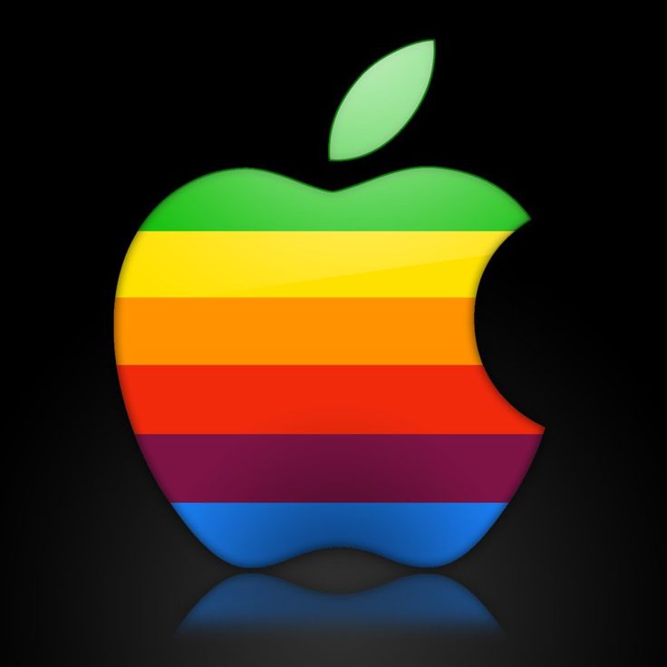 Apple Company Colorful Logo Wallpapers