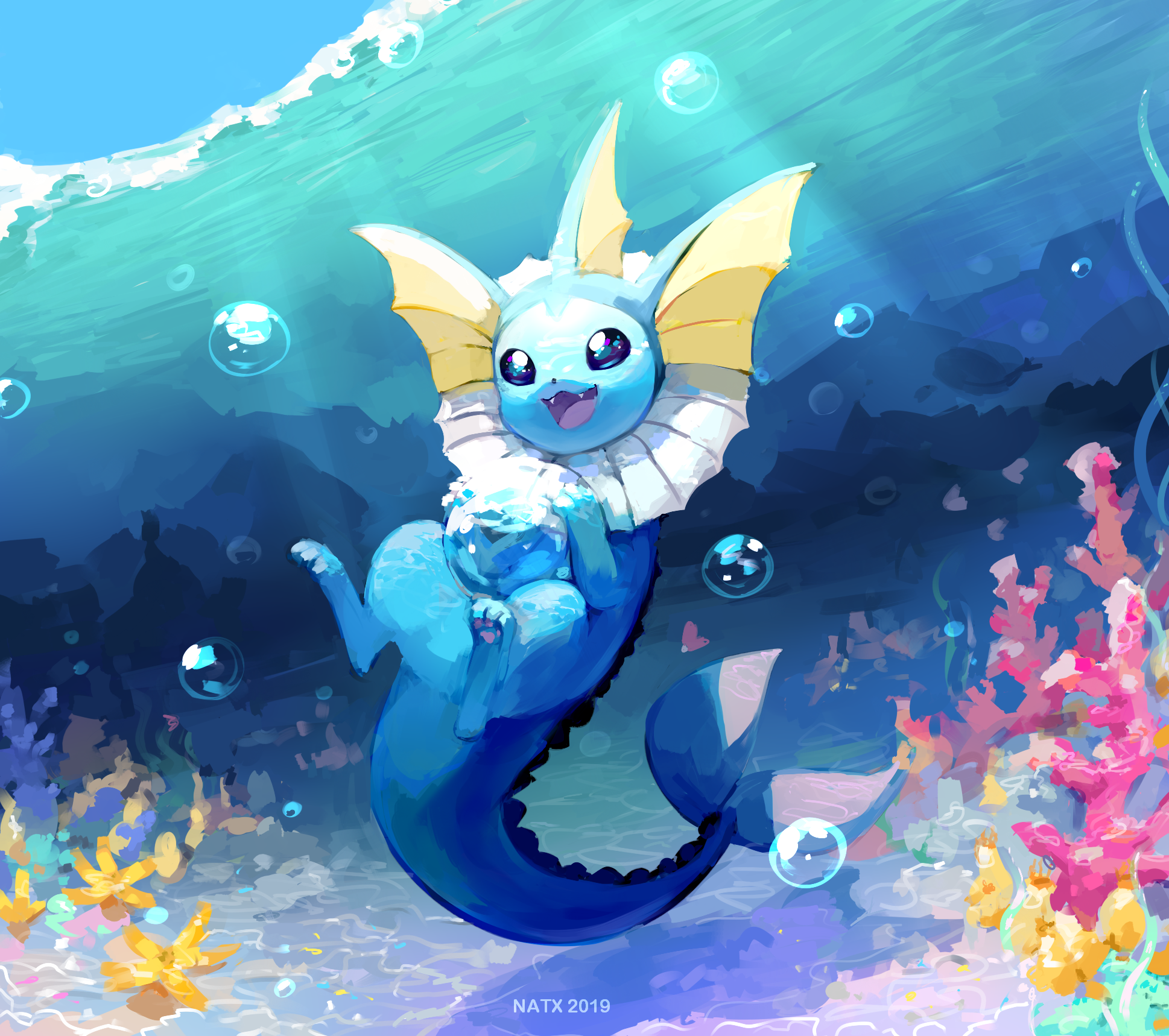 Art Vaporeon Wallpapers