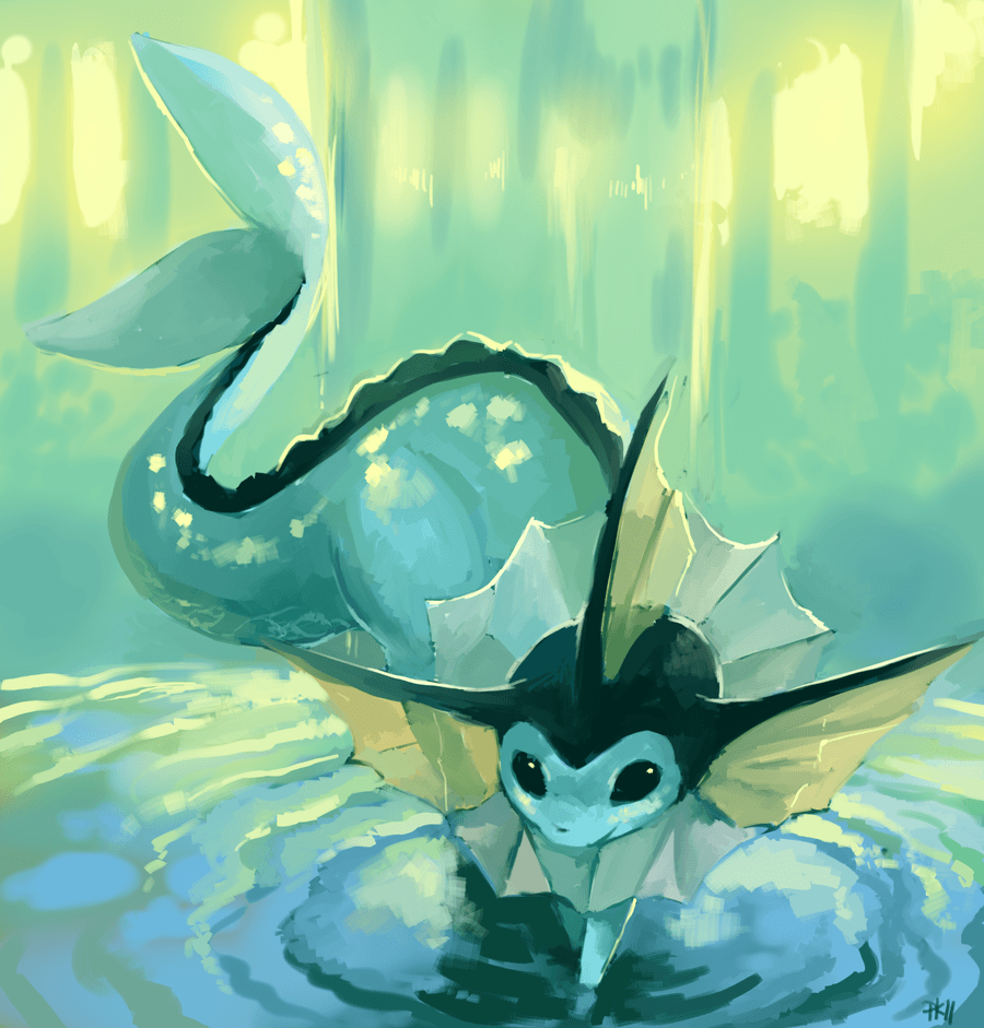 Art Vaporeon Wallpapers