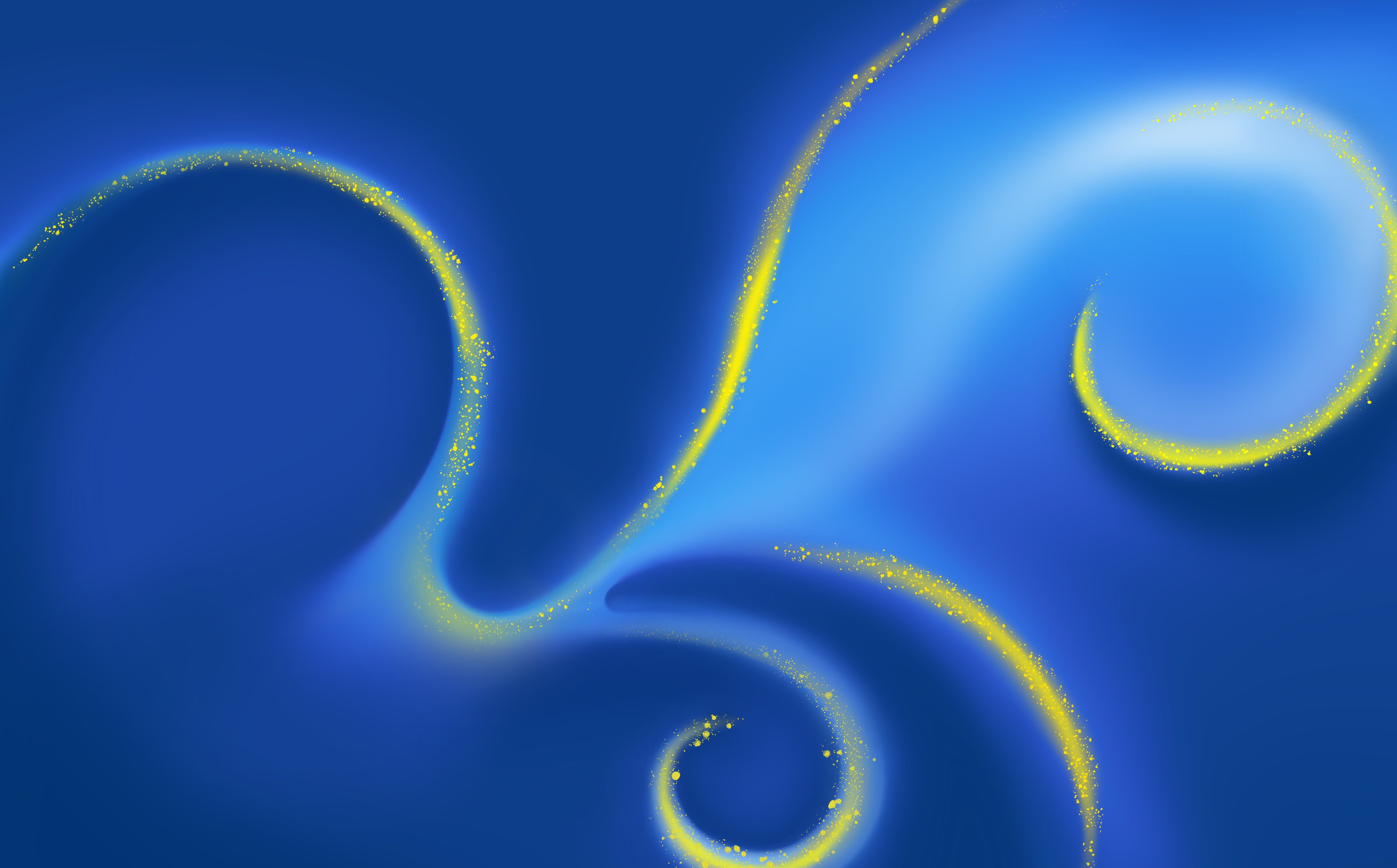 Artistic Blue Swirl Wallpapers