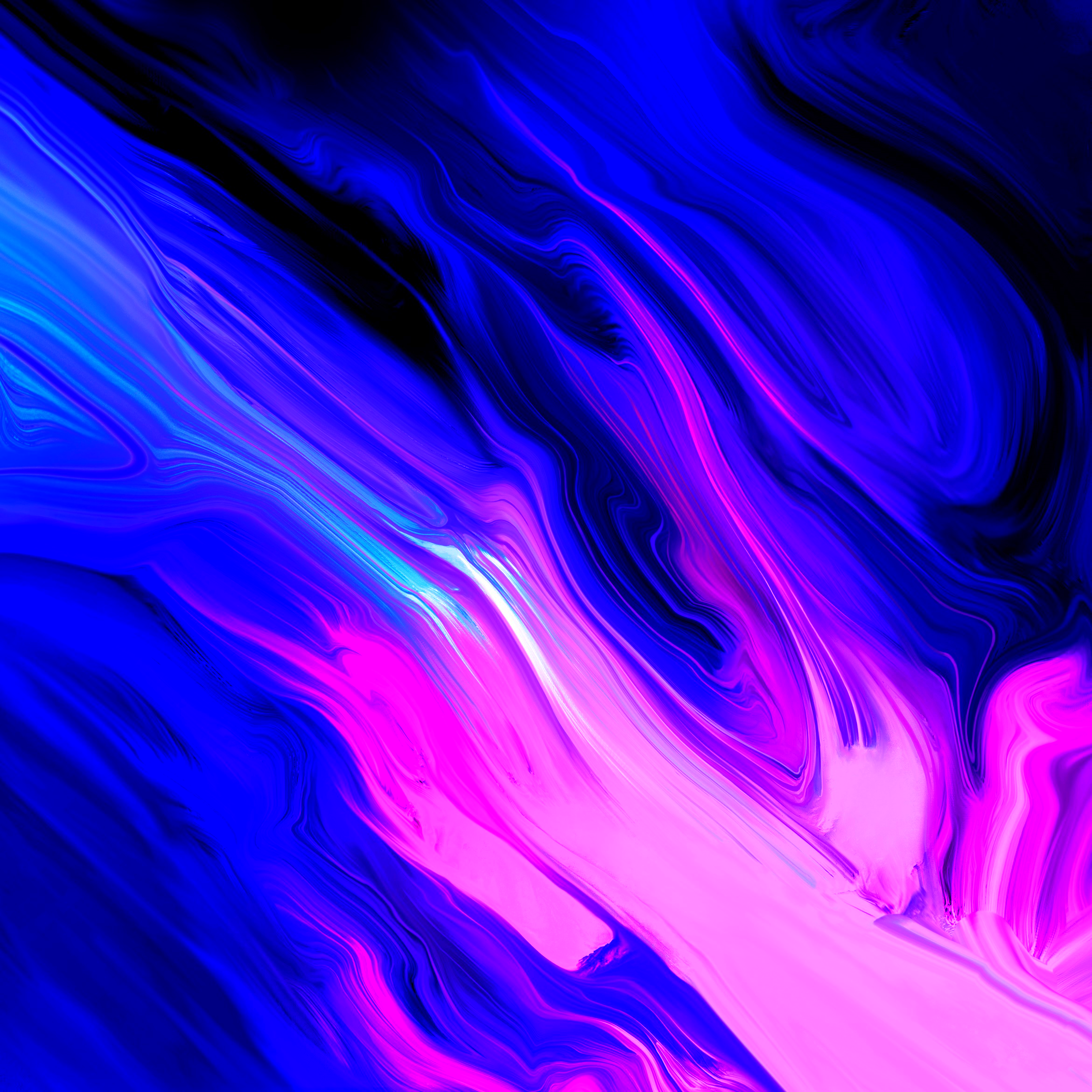 Artistic Blue Swirl Wallpapers