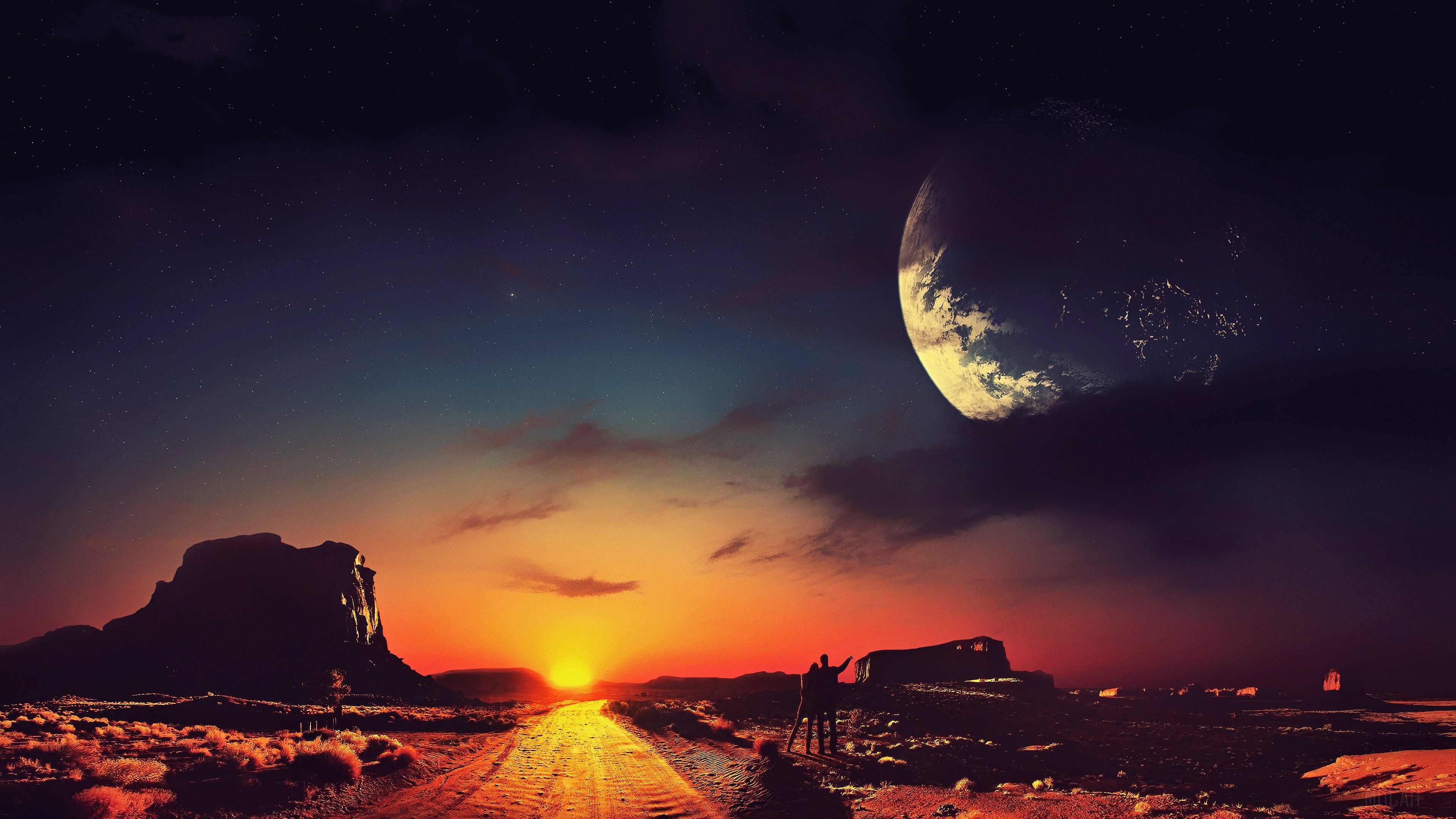 Artistic Dreamy Night Hd Wallpapers