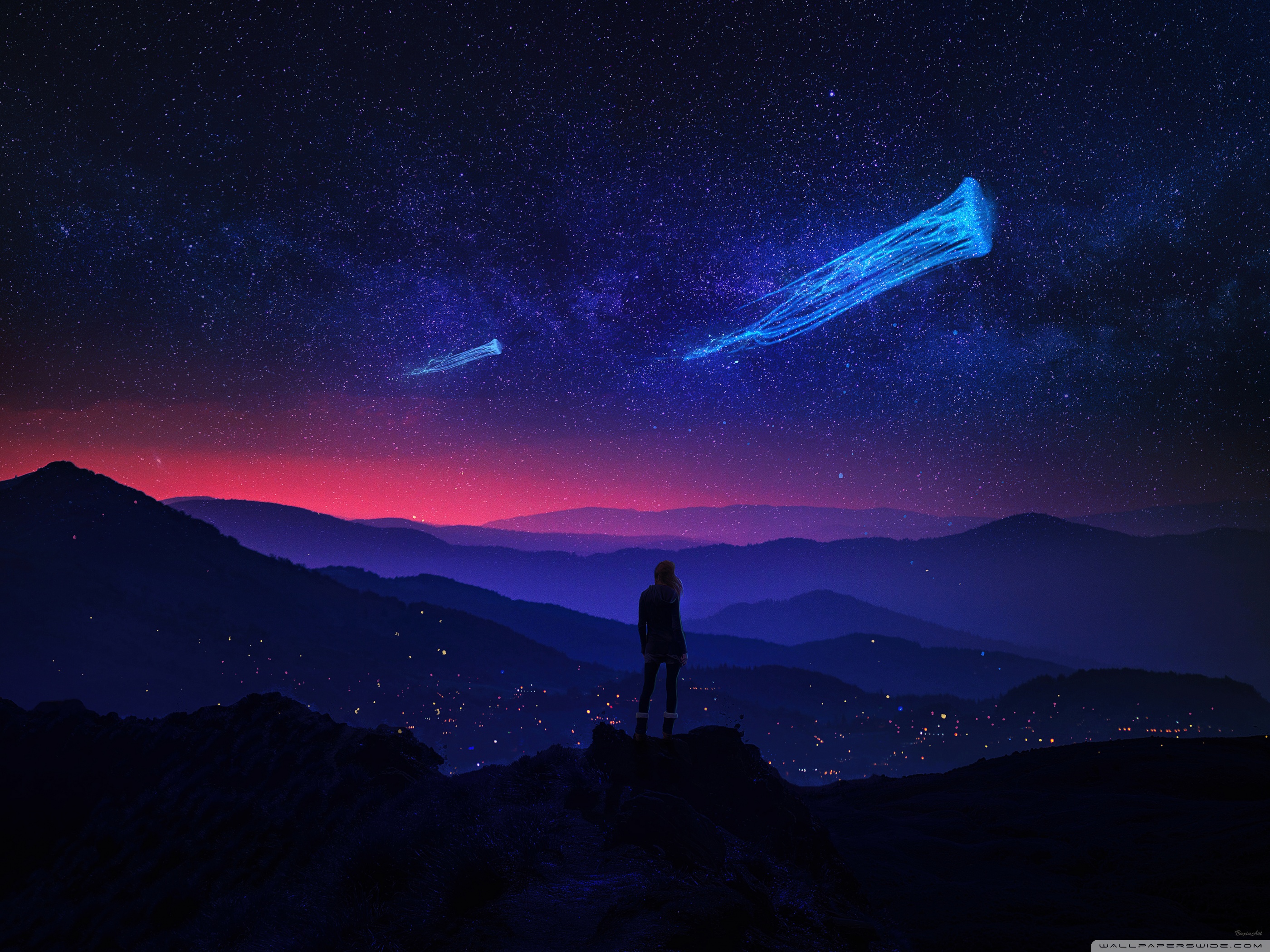 Artistic Dreamy Night Hd Wallpapers