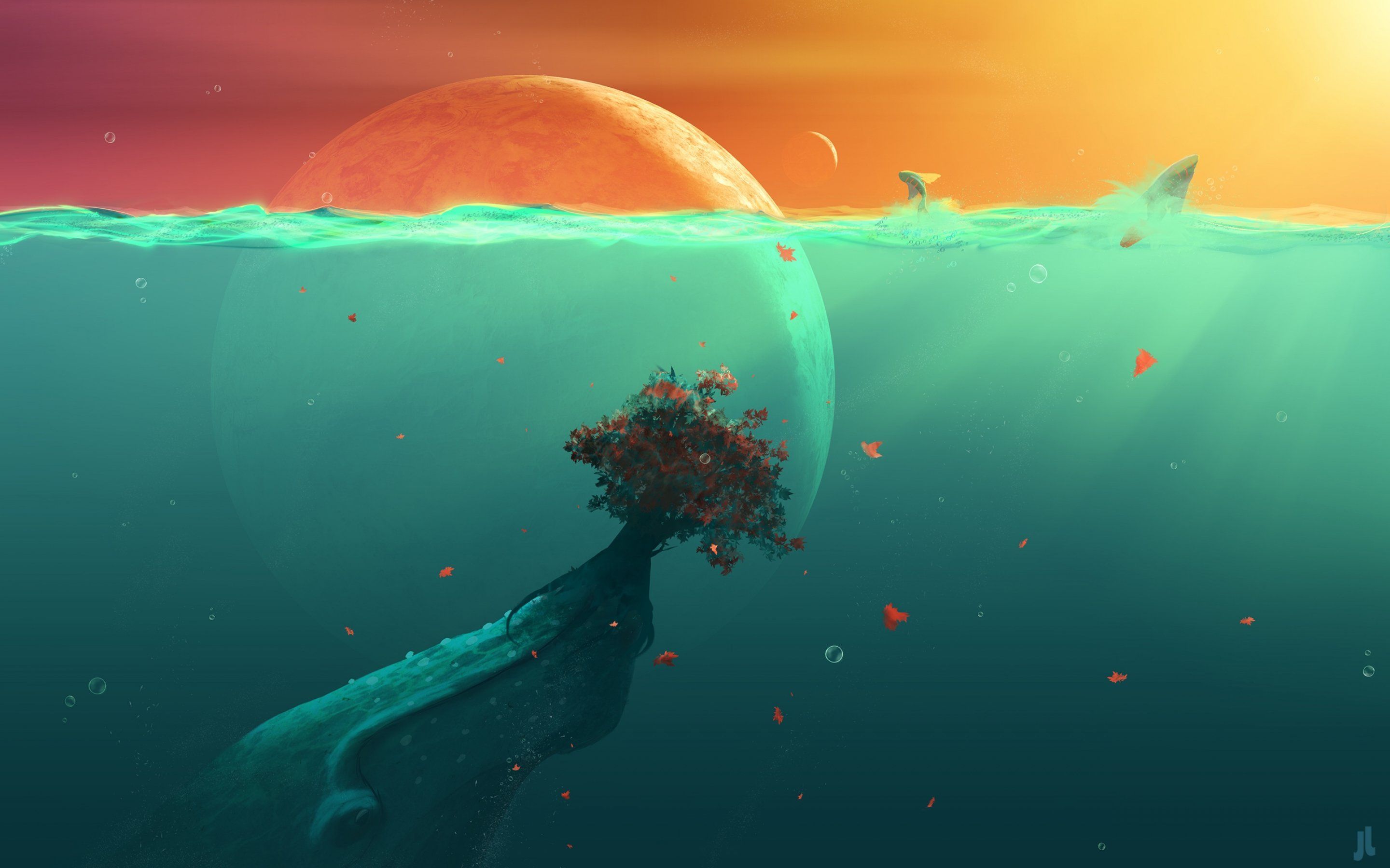 Artistic Island Wallpapers