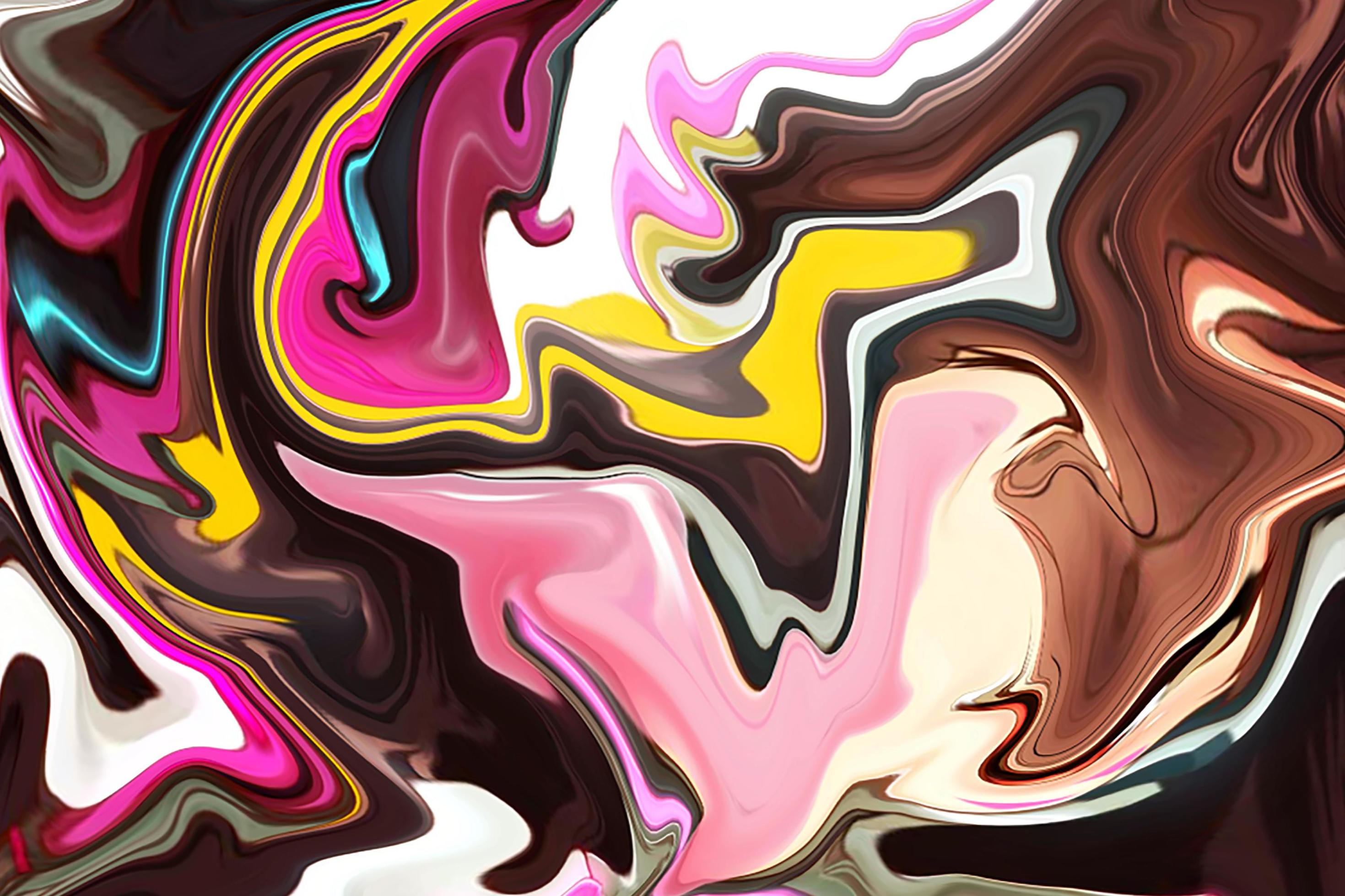 Artistic Liquefy Swirl Digital Art Wallpapers