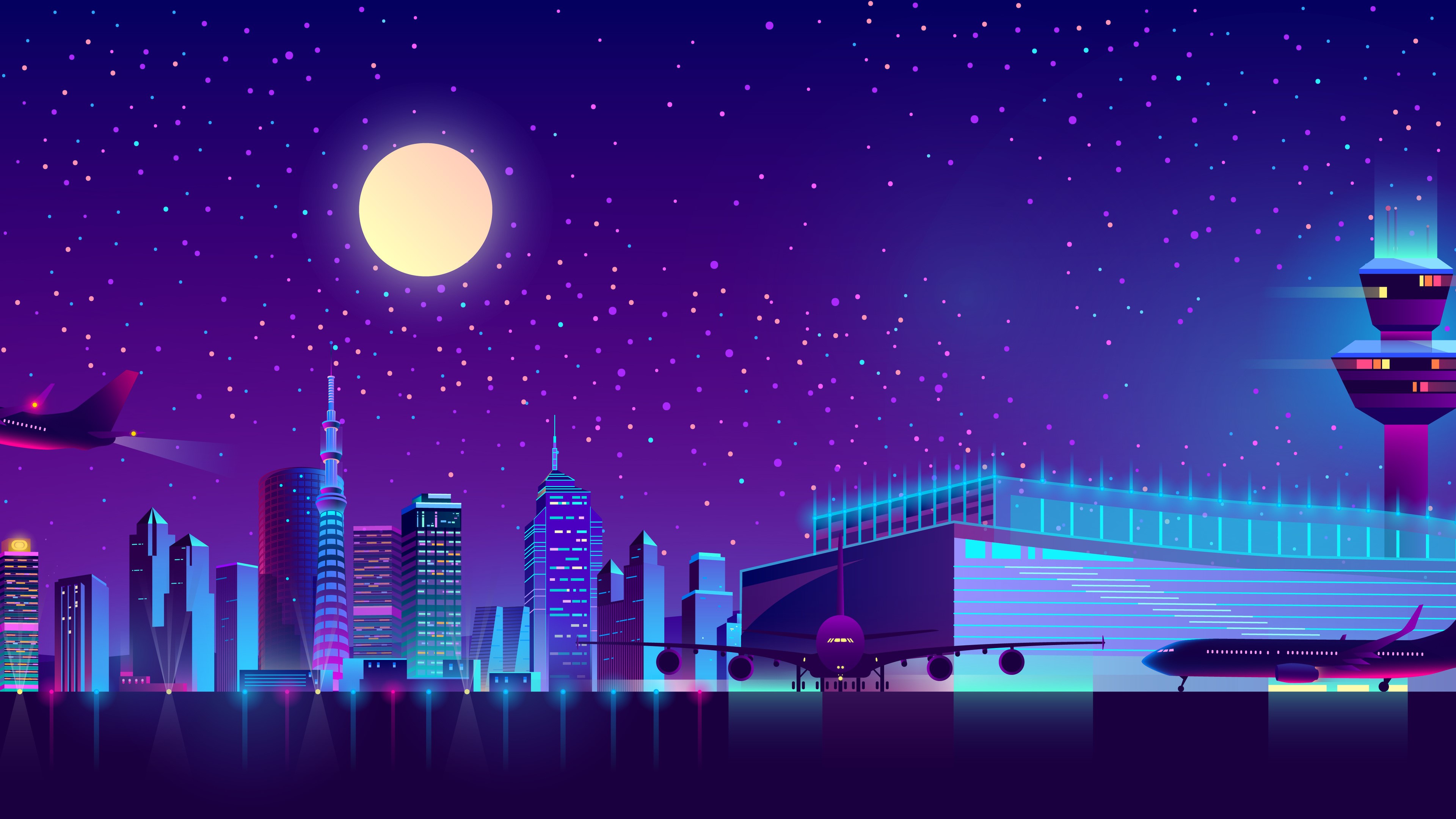 Artistic Night Out Digital Wallpapers