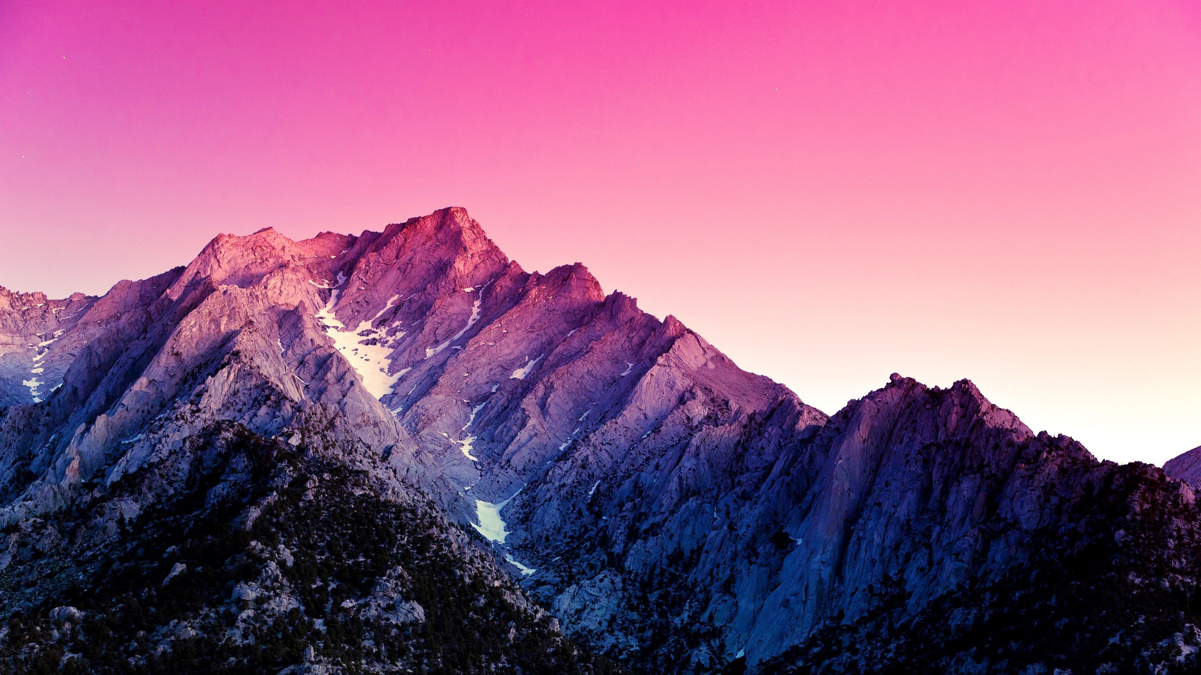 Artistic Purple Hd Mountain Wallpapers