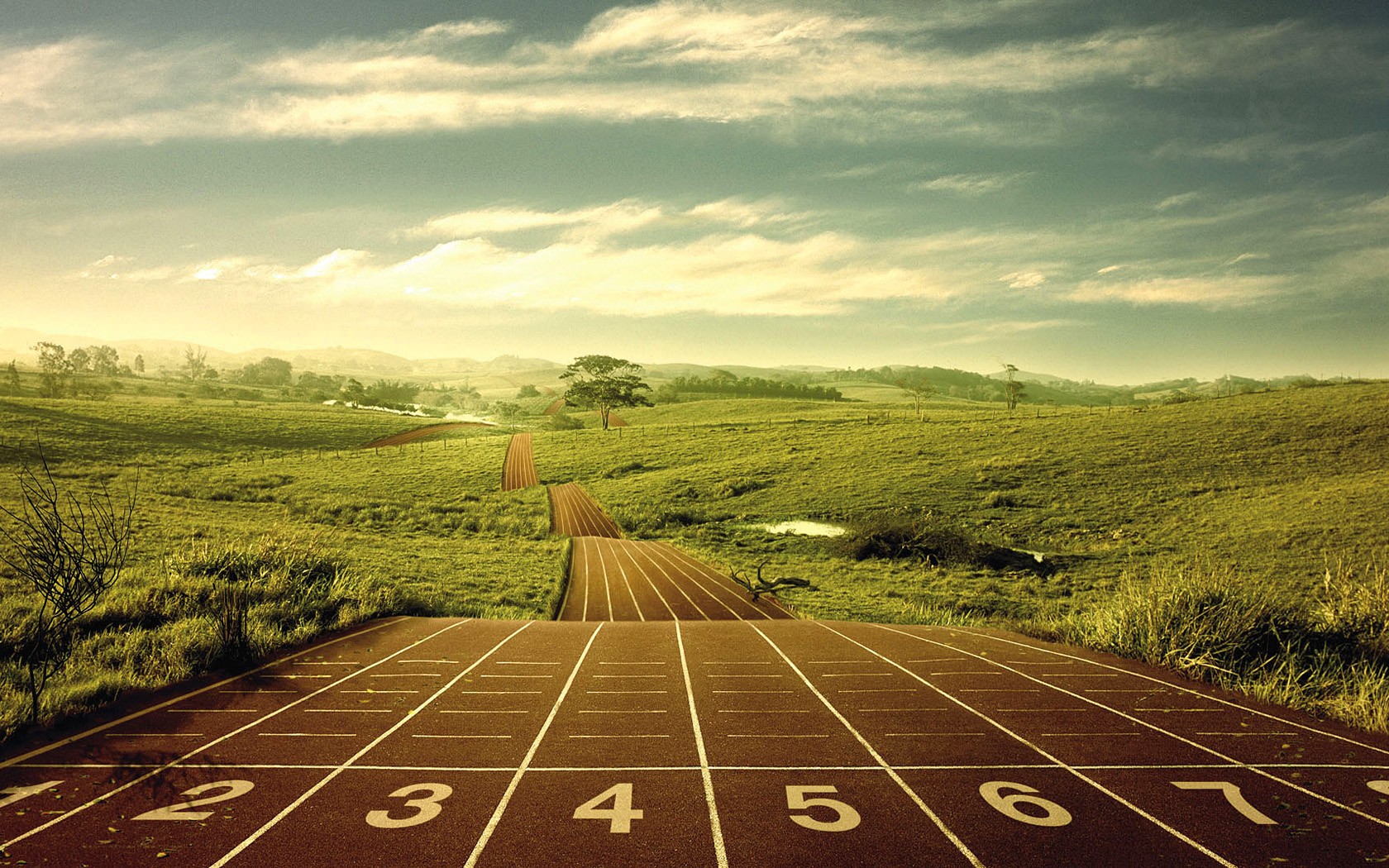 Artistic Running Lines Wallpapers