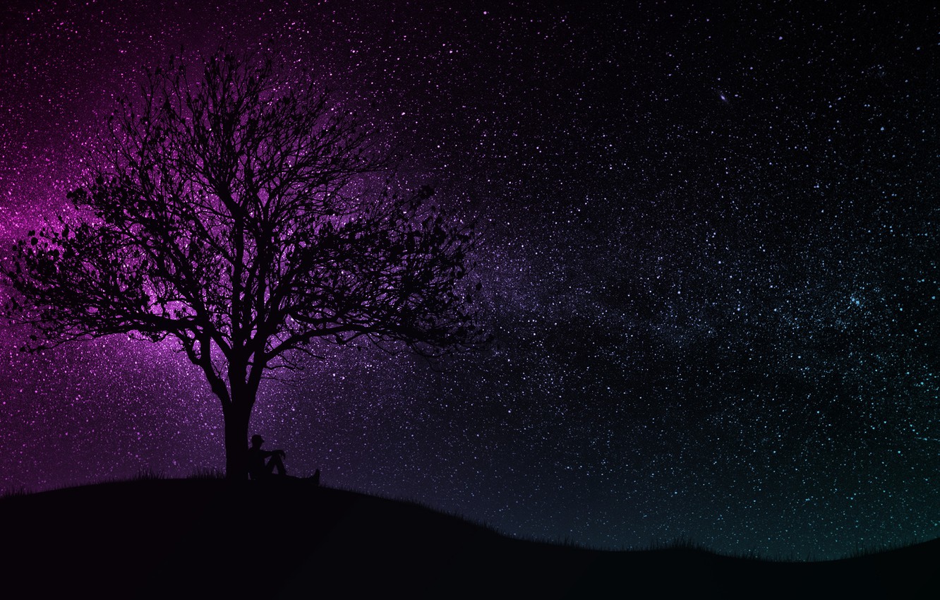 Artistic Starry Cool Landscape Wallpapers