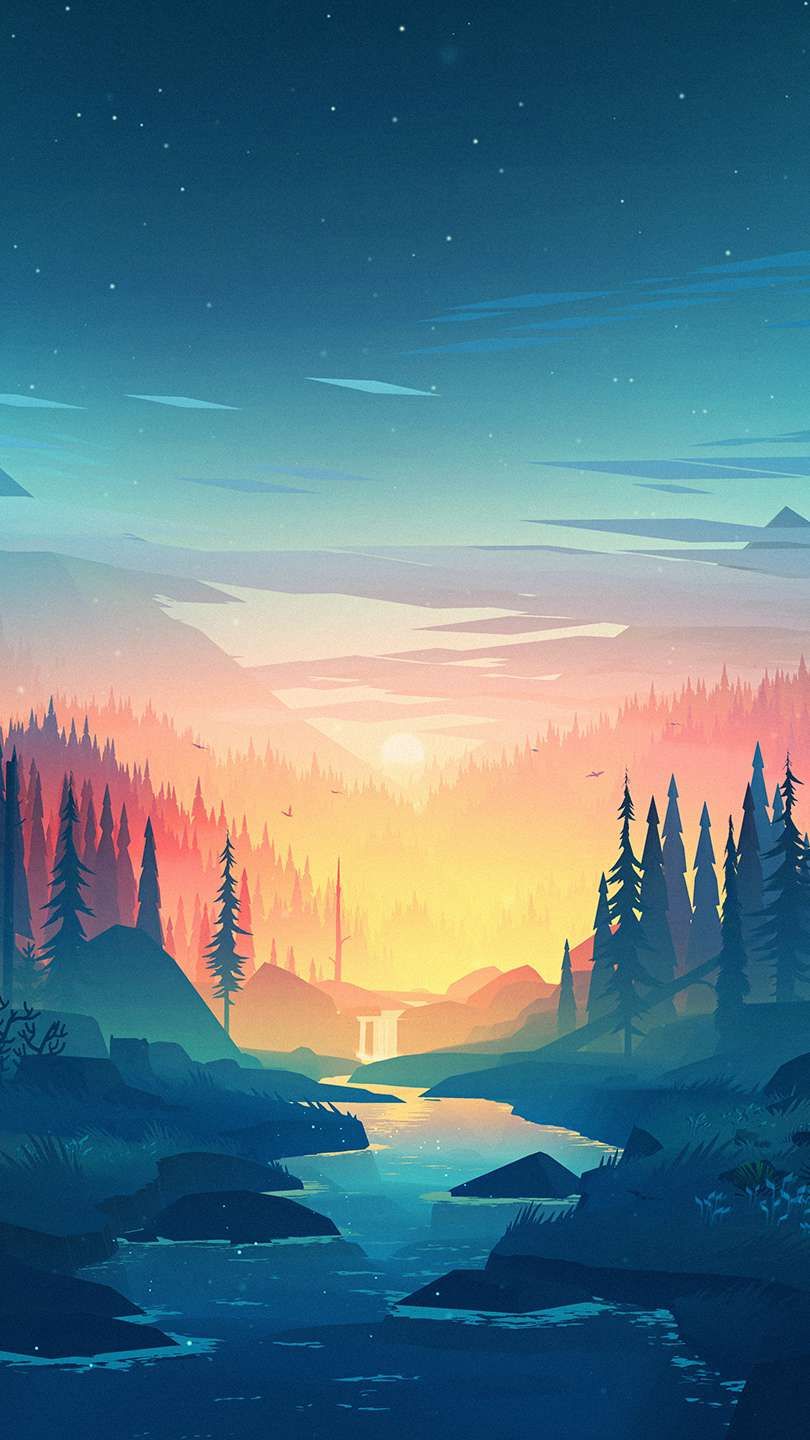 Artistic Sunset Wallpapers