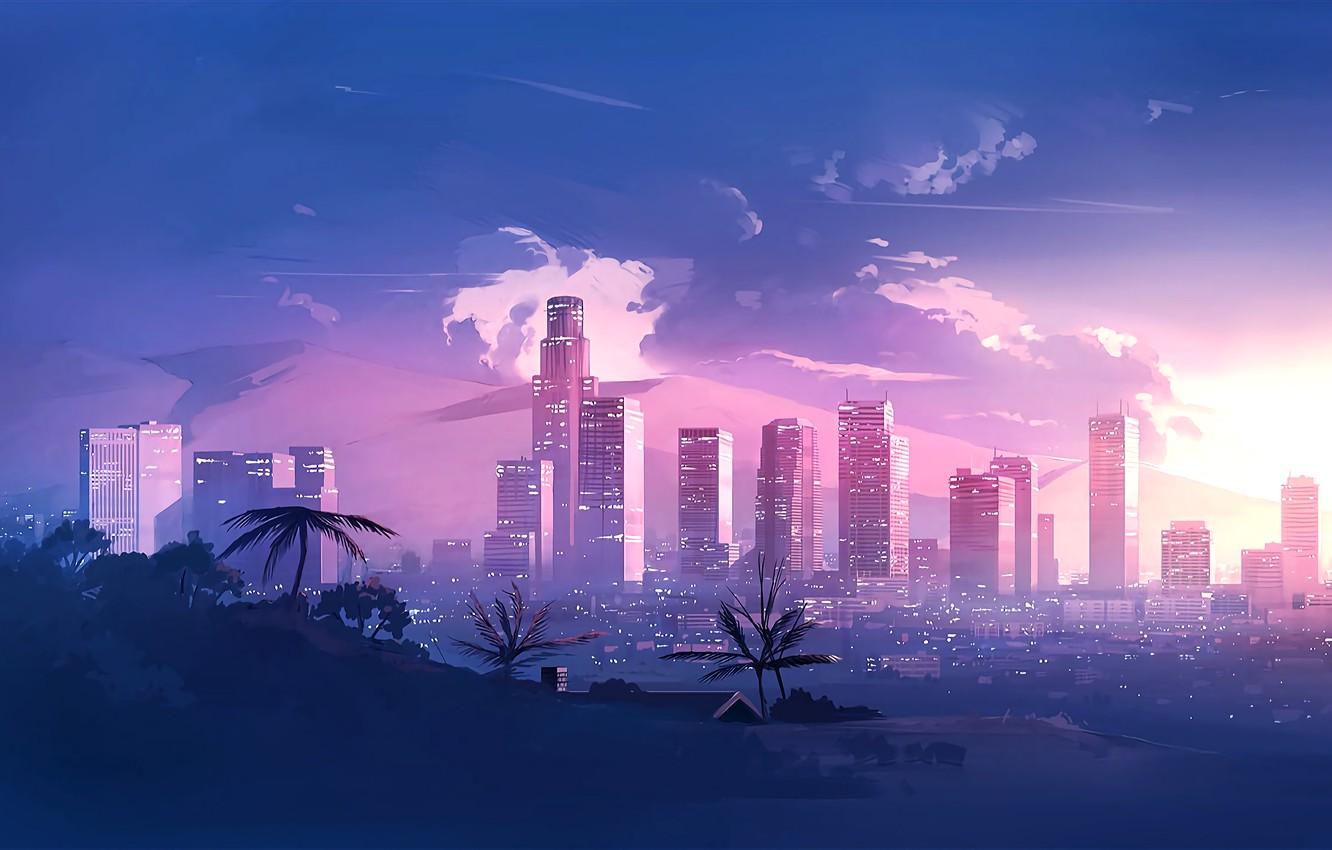 Artistic Synthwave Hd City Wallpapers