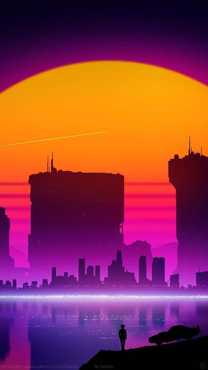 Artistic Synthwave Hd City Wallpapers