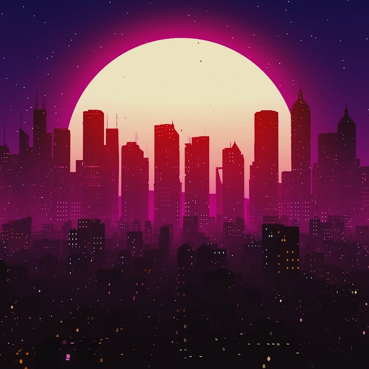 Artistic Synthwave Hd City Wallpapers